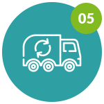 5. COLLECTE DES DÉCHETS PAR CYCLADIS 5. COLLECTE DES DÉCHETS PAR CYCLADIS